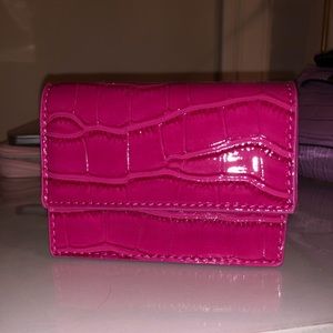 Hot pink belt bag